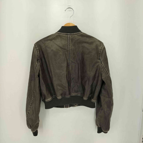 ザラ ZARA フェイクレザー ボンバージャケット レディース import:S